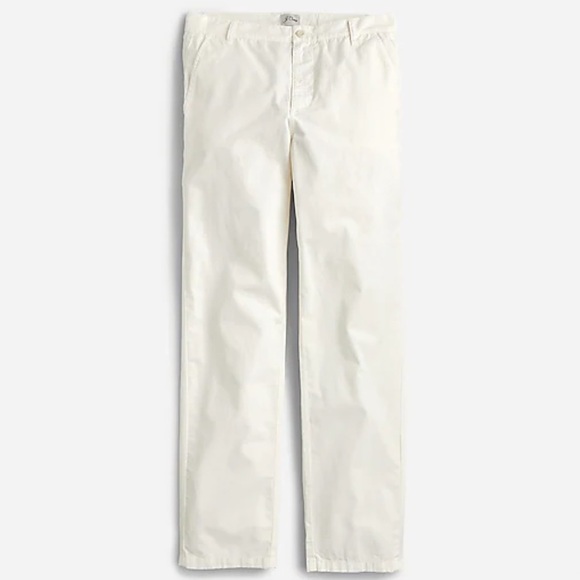 J crew slouchy boyfriend chino pants natural - Picture 1 of 5